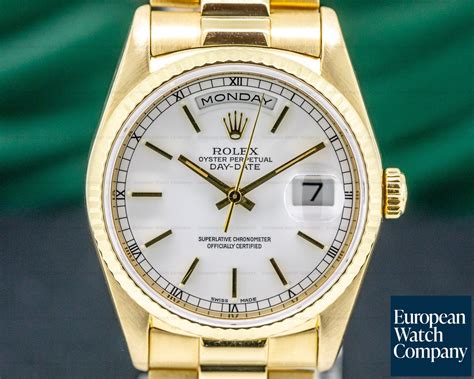 rolex day date motif|rolex 18238 production years.